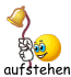Aufstehen ;stehen