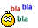 ;blabla
